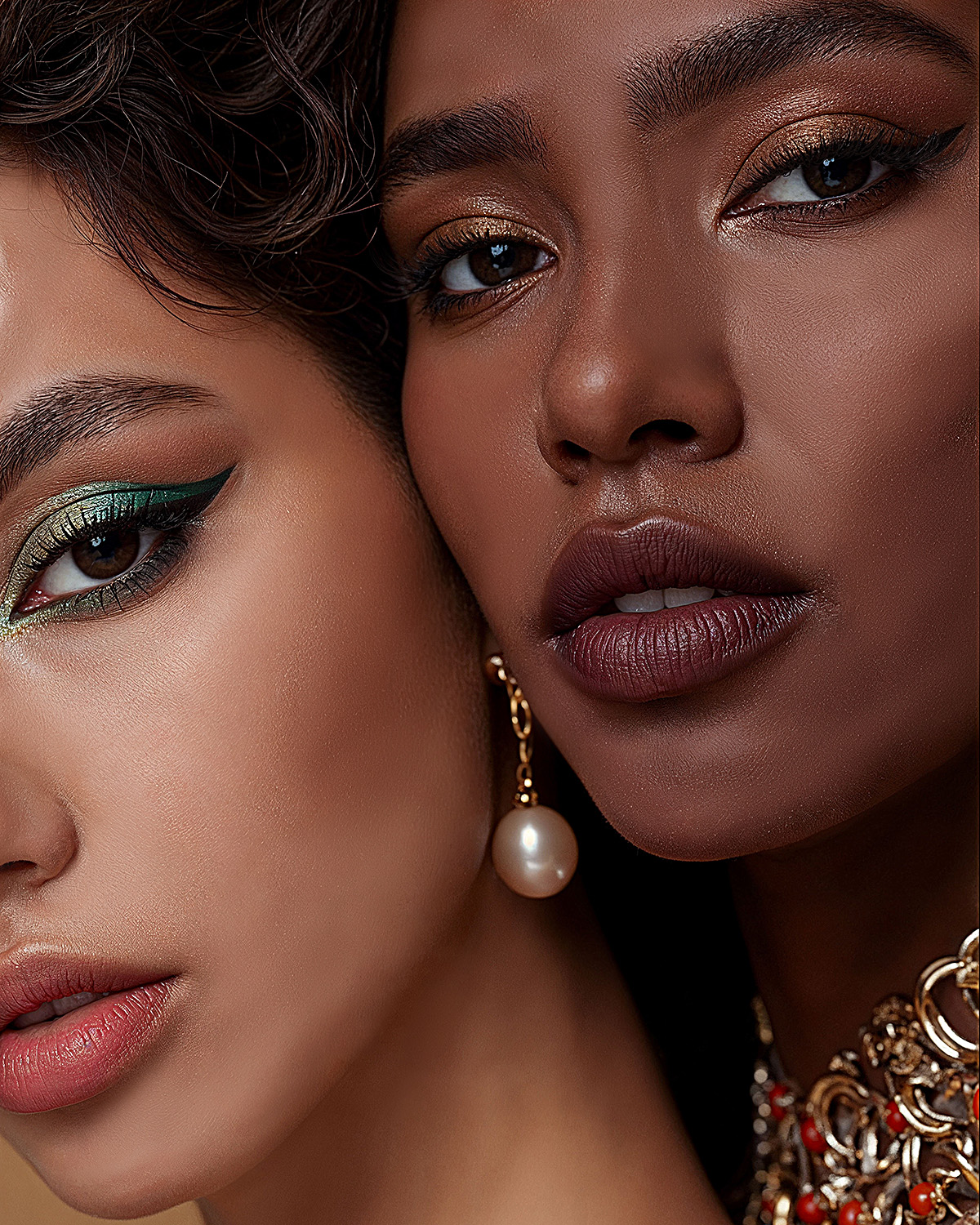 beauty portrait two women 2 2