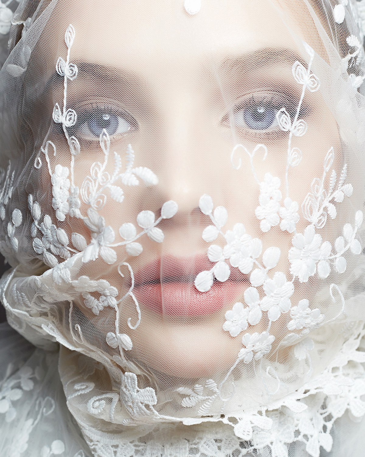 face bride veil sensual beautiful young woman 1 1